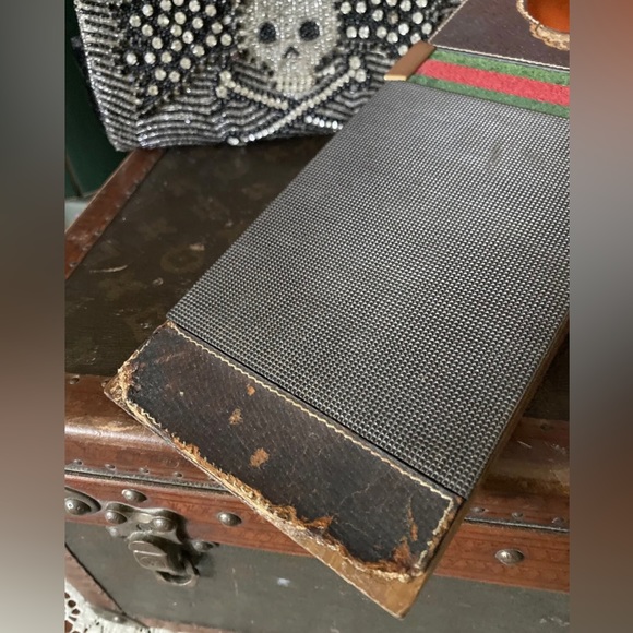 Rare Vintage GUCCI Boot Pull Jack Equestrian Western Tack Luxury Decor Accessory - Picture 11 of 12